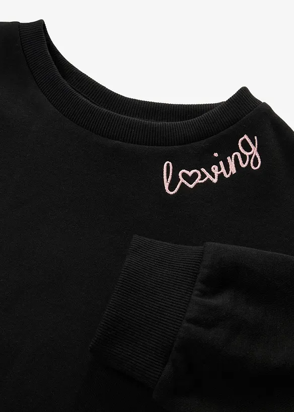 Oversized Sweatkleid, bonprix