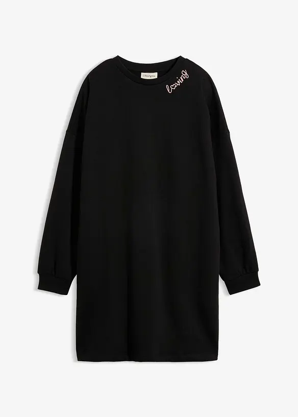 Oversized Sweatkleid, bonprix