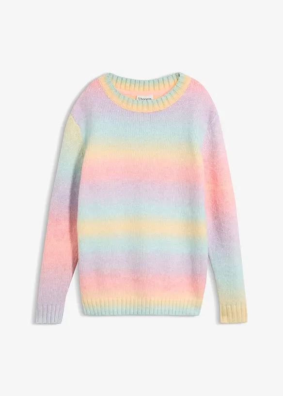 Pull doux en grosse maille contenant de la laine, bonprix