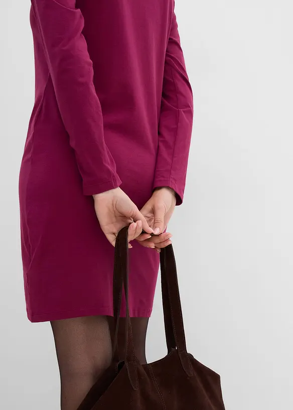 Jerseykleid aus Baumwolle mit Stretch (2er Pack), bonprix