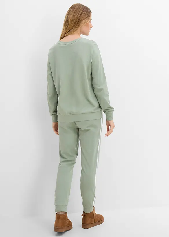 Jogginganzug aus reiner Baumwolle (2-tlg.Set), bonprix