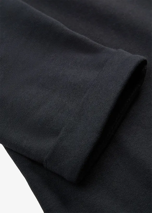 Sweatkleid, 3/4-Arm, innen weich angeraut, bonprix