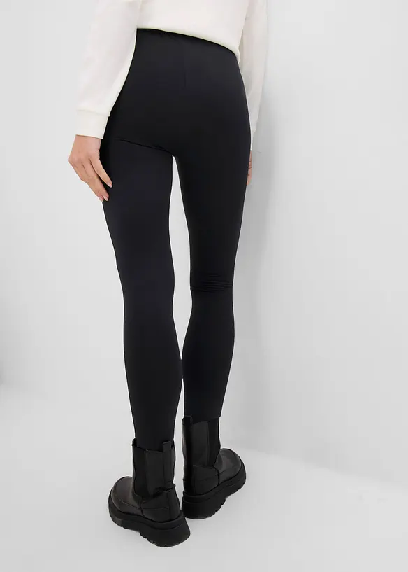 Legging chaud &agrave; taille &eacute;lastiqu&eacute;e, bonprix