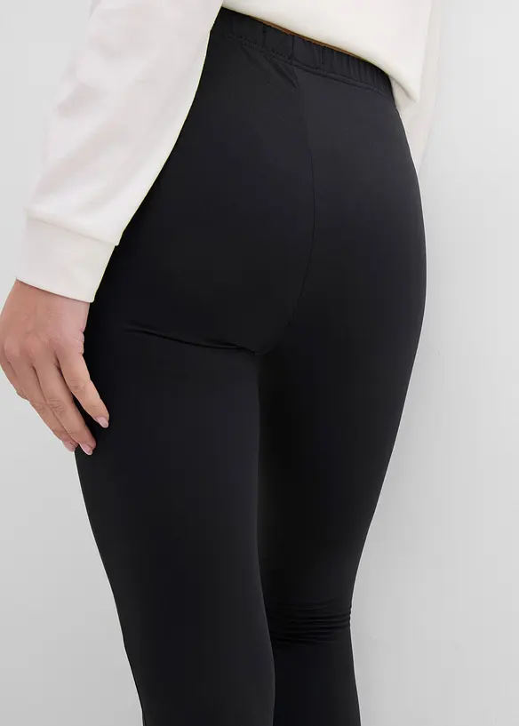 Legging chaud &agrave; taille &eacute;lastiqu&eacute;e, bonprix