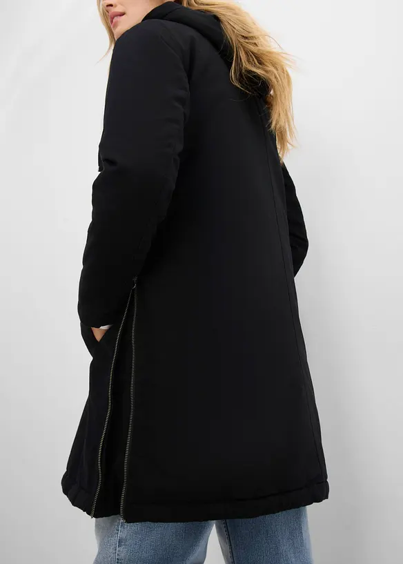 Parka d&rsquo;hiver rembourr&eacute;e &agrave; capuche doubl&eacute;e sherpa, bonprix