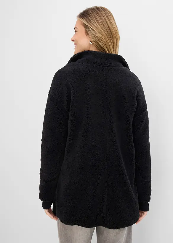 Veste en polaire peluche, bonprix