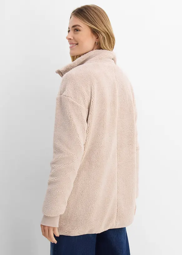 Veste en polaire peluche, bonprix