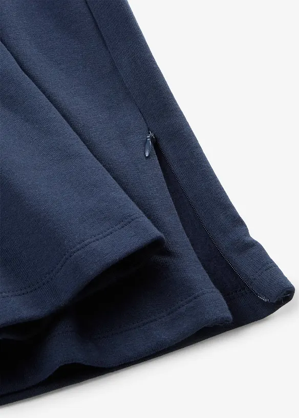 Pantalon sweat en coton m&eacute;lang&eacute;, bonprix
