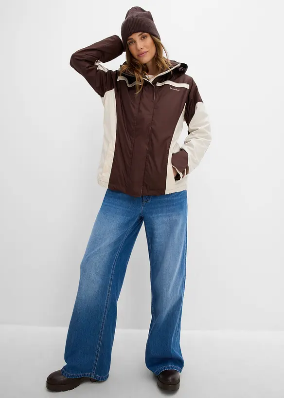 wasserdichte 3 in 1 Funktionsjacke, bonprix