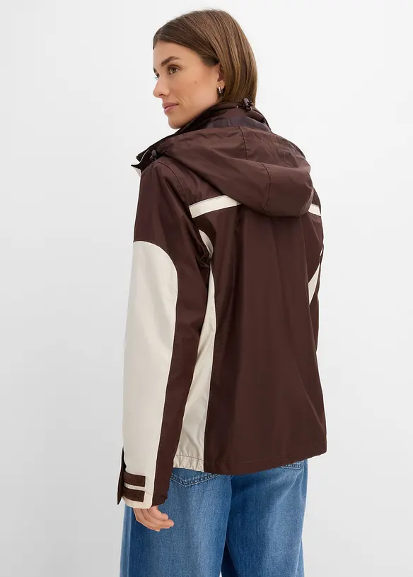 wasserdichte 3 in 1 Funktionsjacke, bonprix