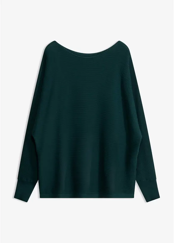 Pull oversize &agrave; manches chauve-souris, bonprix
