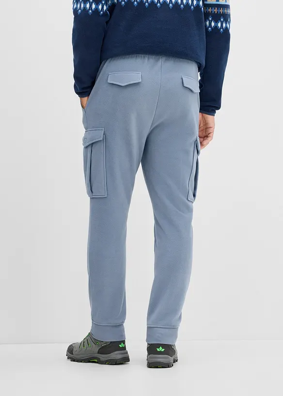 Pantalon cargo en polaire, regular, bonprix