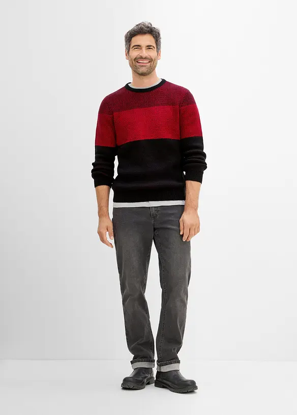 Feinstrickpullover in Regular-Fit, bonprix