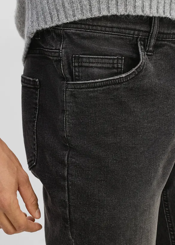 Regular-Fit-Jeans mit Komfortschnitt, Straight, bonprix