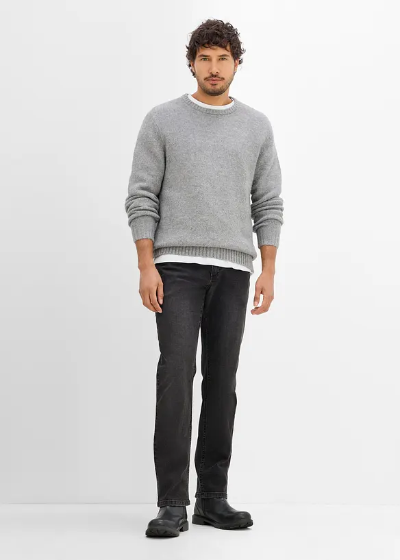 Regular-Fit-Jeans mit Komfortschnitt, Straight, bonprix