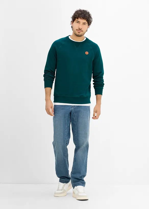 Lot de 2 sweat-shirts, bonprix