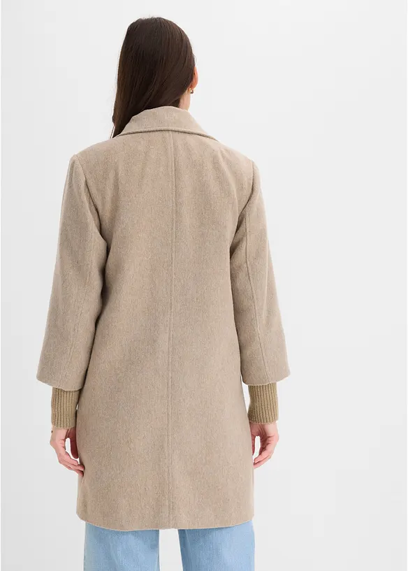 Manteau court chin&eacute;, bonprix