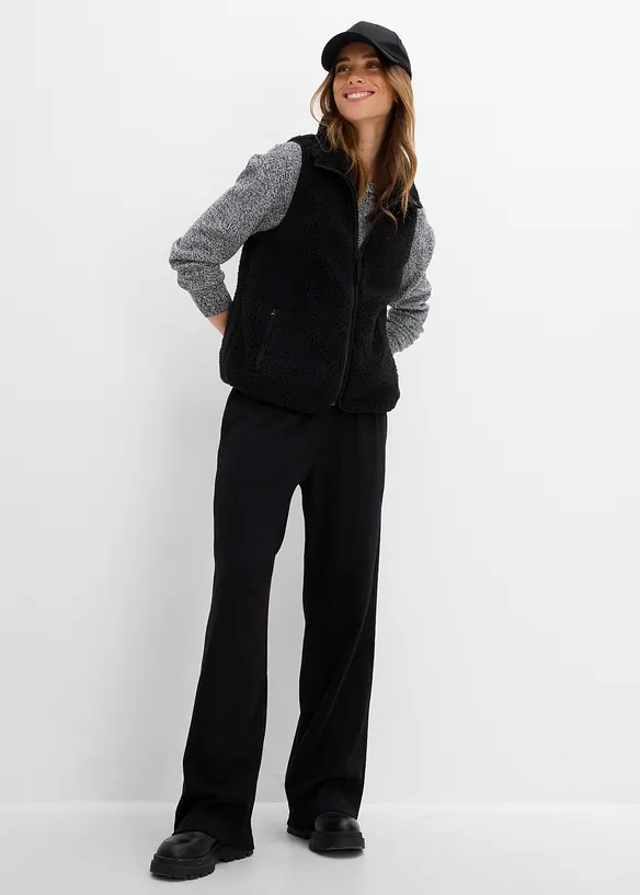 Gilet sans manches en sherpa, bonprix
