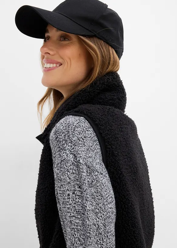 Gilet sans manches en sherpa, bonprix