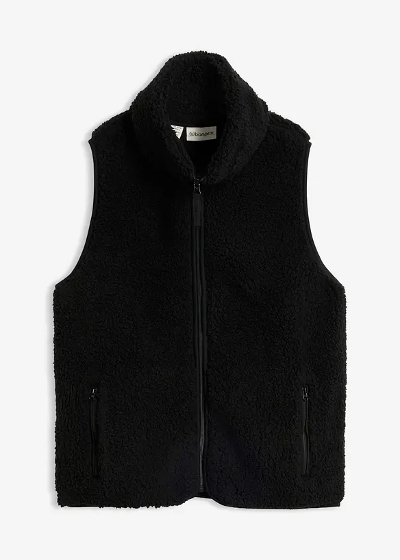 Gilet sans manches en sherpa, bonprix