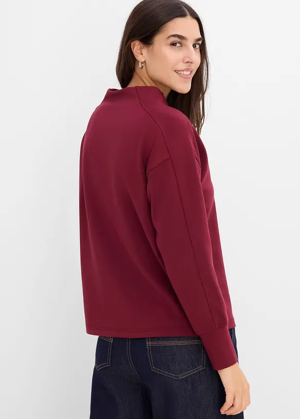 Sweat oversize en mati&egrave;re n&eacute;opr&egrave;ne douce, bonprix