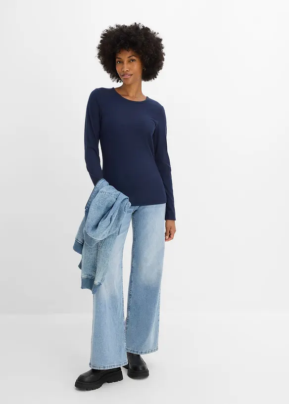 T-shirt thermique c&ocirc;tel&eacute;, bonprix