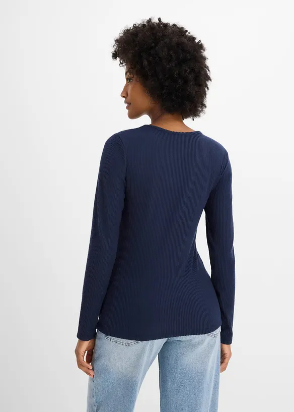 T-shirt thermique c&ocirc;tel&eacute;, bonprix