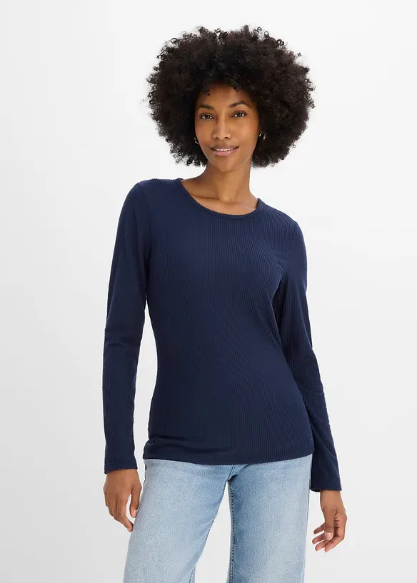 T-shirt thermique c&ocirc;tel&eacute;, bonprix