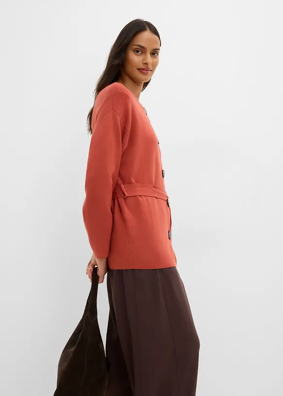 Strickjacke aus feinem Viskose-Mix, bonprix