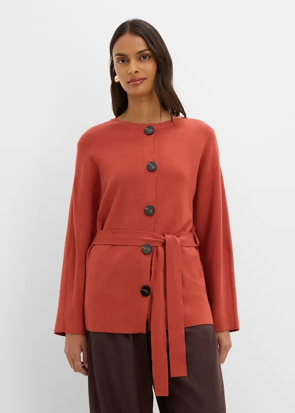 Strickjacke aus feinem Viskose-Mix, bonprix