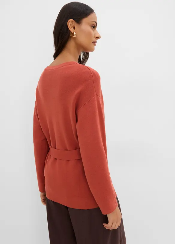 Strickjacke aus feinem Viskose-Mix, bonprix
