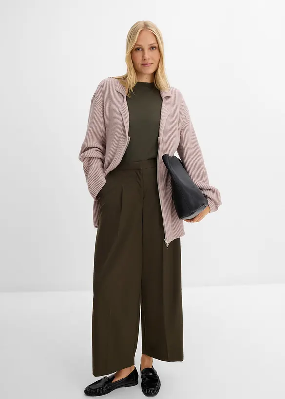 Gilet en maille douce, bonprix