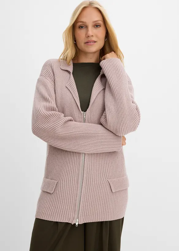 Gilet en maille douce, bonprix