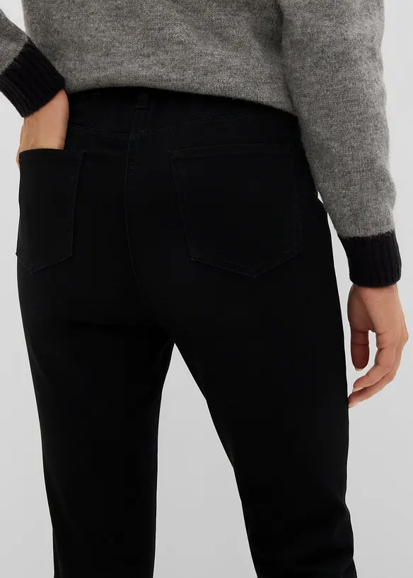 Pantalon twill en coton extensible, bonprix