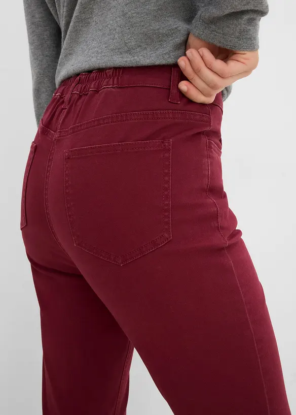 Pantalon twill en coton extensible, bonprix