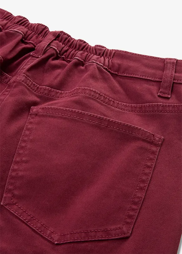 Pantalon twill en coton extensible, bonprix