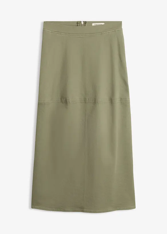 Jupe en twill avec poches, bonprix