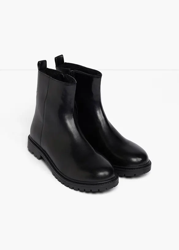 Boots fourr&eacute;es, bonprix