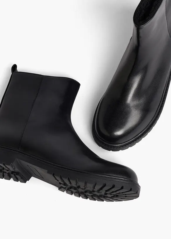 Boots fourr&eacute;es, bonprix