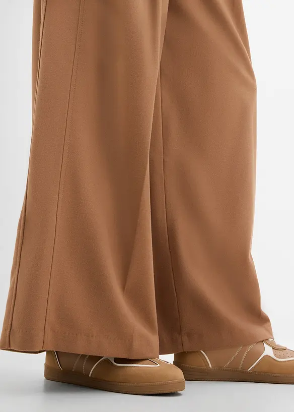 Pantalon fluide &agrave; pinces, bonprix