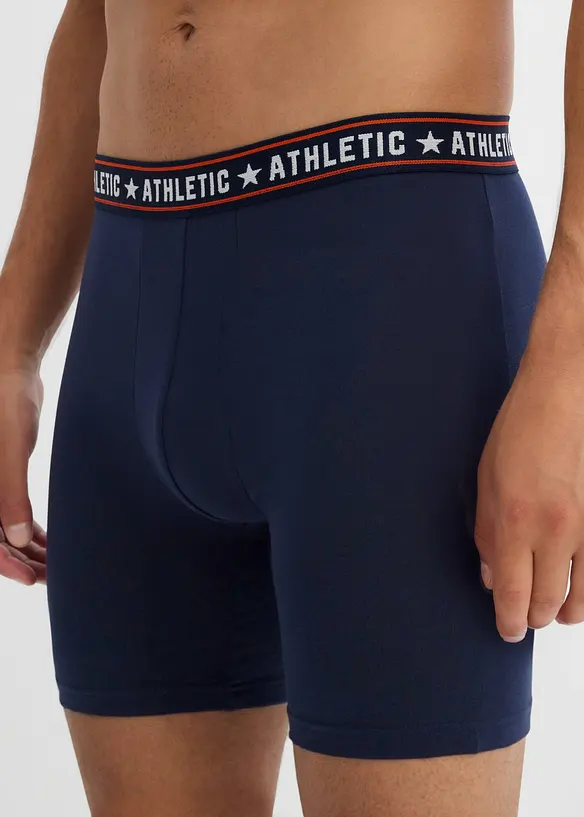 Midi Boxershorts eng mit Baumwolle (2er Pack), bonprix
