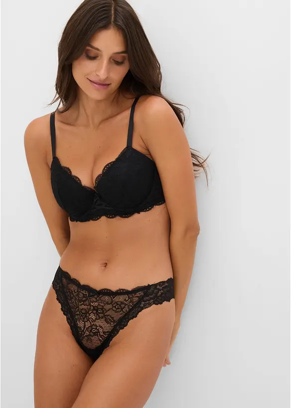 Brazilslip aus Spitze, bonprix