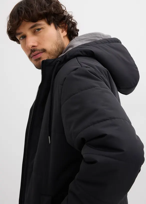 Blouson d&rsquo;hiver matelass&eacute; &agrave; capuche, bonprix