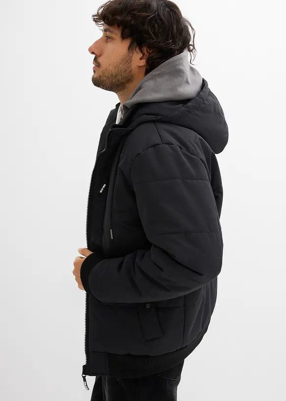 Blouson d&rsquo;hiver matelass&eacute; &agrave; capuche, bonprix