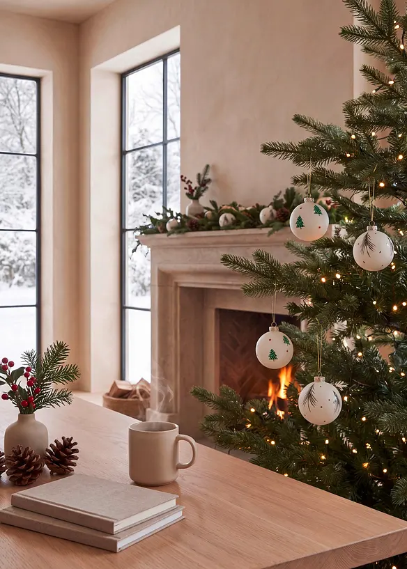 Weihnachtskugel (4er Pack), bonprix