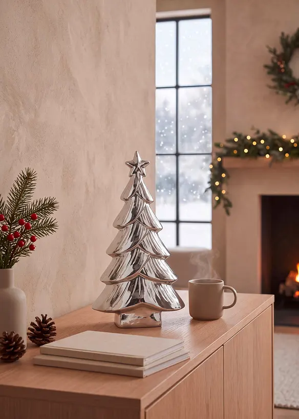 Objet d&eacute;co sapin de No&euml;l moderne, bonprix