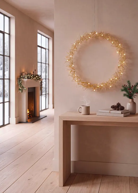 Objet d&eacute;co LED Couronne, bonprix
