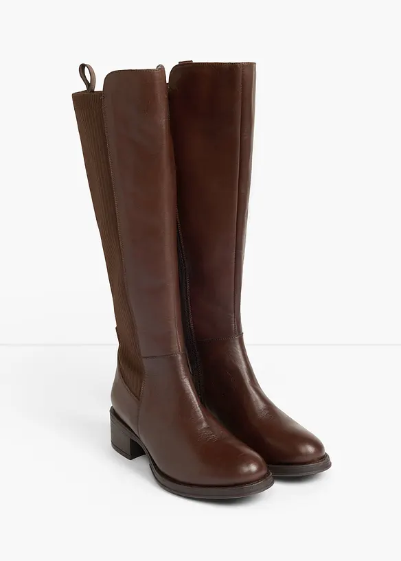 Stiefel aus Leder, bonprix