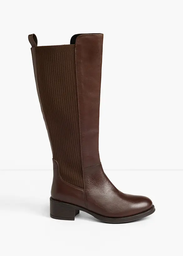 Stiefel aus Leder, bonprix