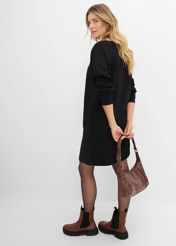 Oversized Sweatkleid, bonprix